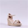 Una Healy Ghostbuster Espadrille Wedge - Off White Combi